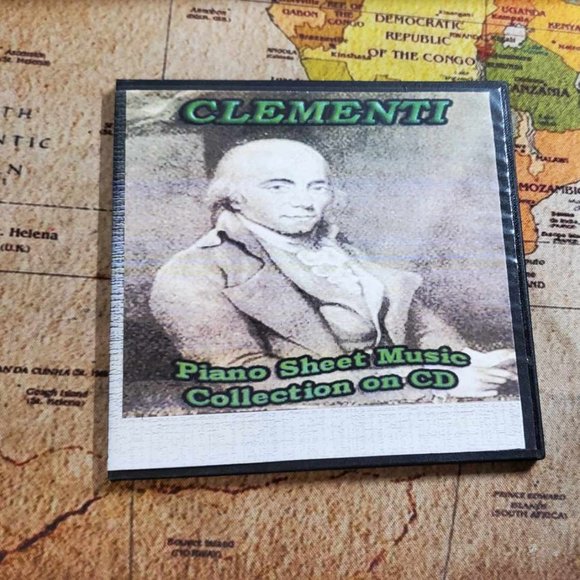 New Clementi 5 Song Sheet Music Collection for Piano PDF on CD - Picture 2 of 5